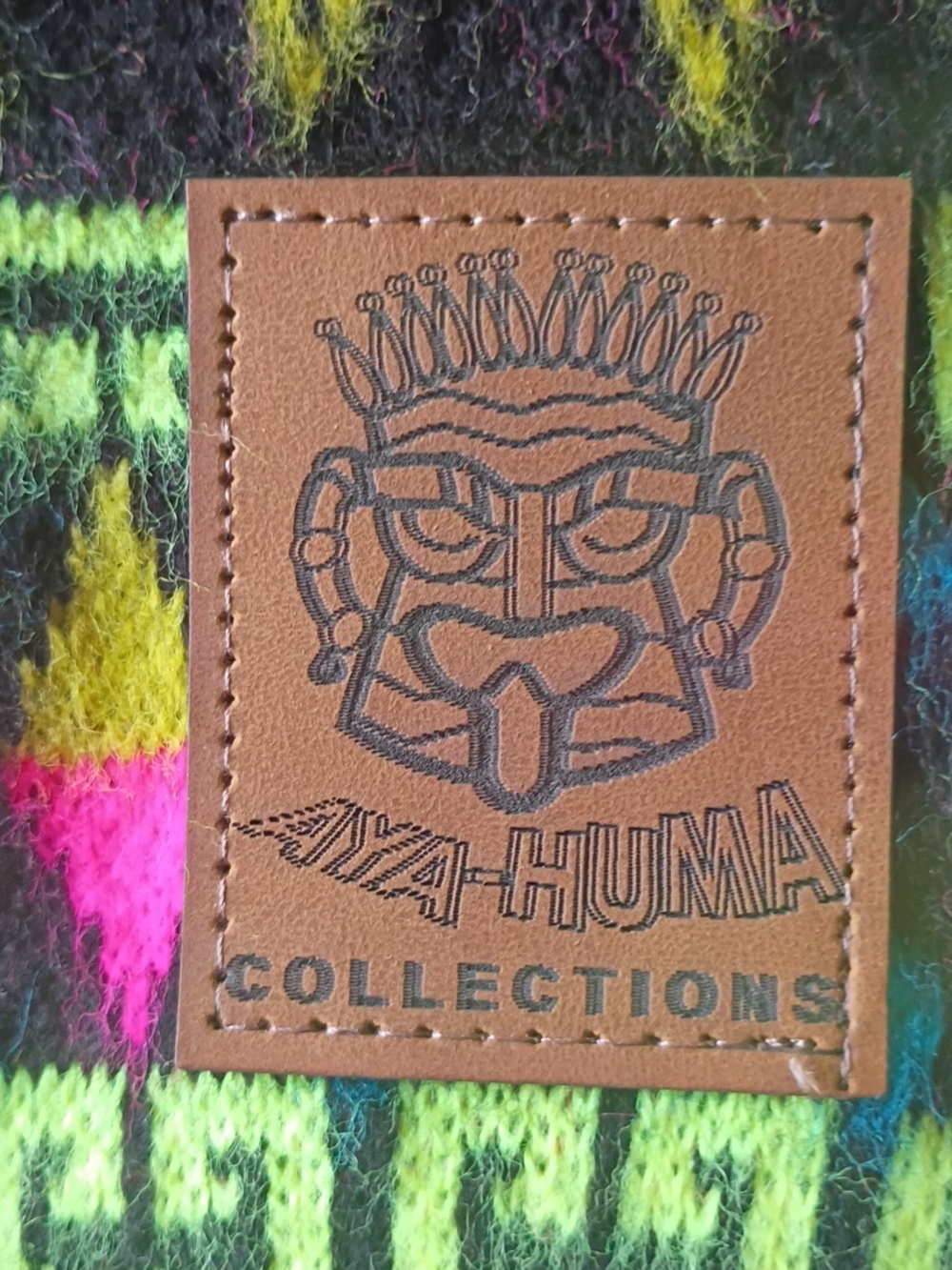 Handmade Steal Your Face & Marching Bears Imported Zip Up Hoodie Alpaca Soft - Picture 2 of 10